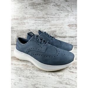 Men's Cole Haan ZeroGrand Changepace Blue Wingtip Oxford Sneakers Sz 9M EUC!